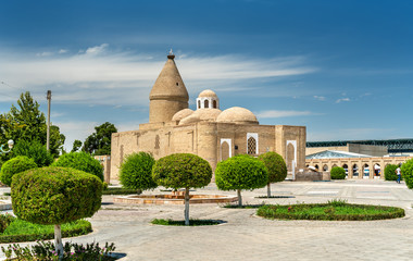 Fototapeta na wymiar Chashma-Ayub Mausoleum in Bukhara, Uzbekistan