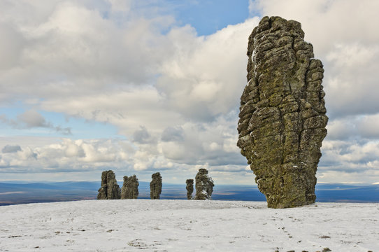 Manpupuner Rock Formations