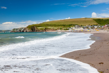 Challaborough Bay Devon England UK
