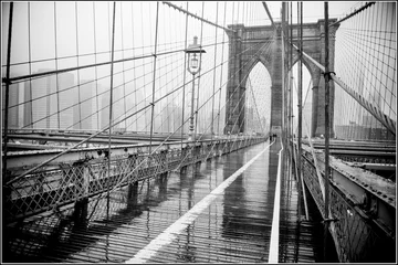 Rolgordijnen Brooklyn Bridge © Gonzalo