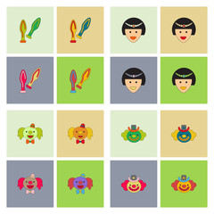 Circus Icons collection