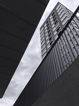 High business buildings