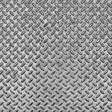 Metal flooring abstract