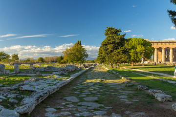 Paestum ruins, Salerno, Italy