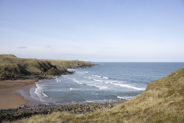 View of Hackley Bay, Aberdeenshire