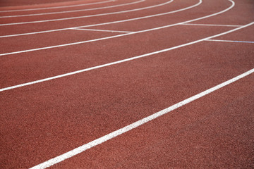 Athletics running track 