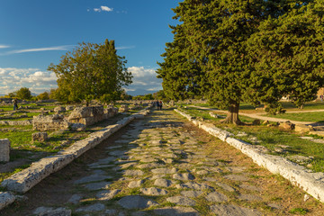 Paestum ruins, Salerno, Italy