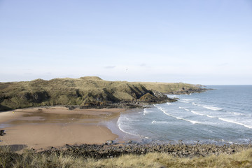 View of Hackley Bay, Aberdeenshire