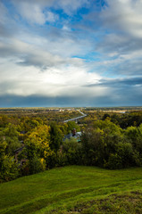 Road from Vladimir to the horizon, Russia