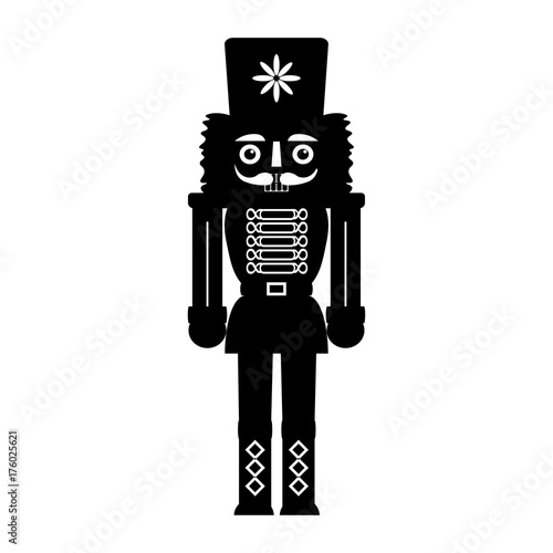 "Silhouette of a nutcracker" Stock image and royalty-free vector files