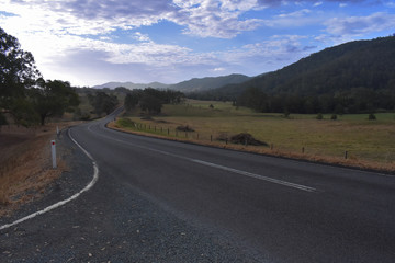 Highway, country, Australia 