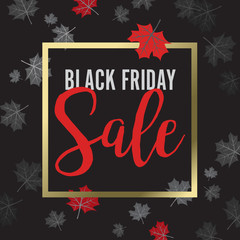 Black Friday Sale Shopping Vector Illustration 1