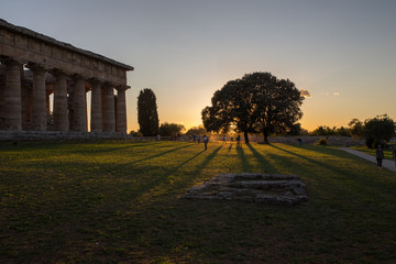 Hera's Temple, paestum, Salerno, Italy