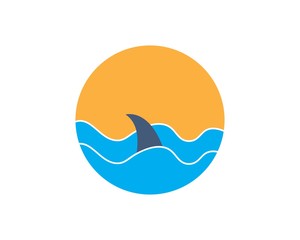 Water wave Logo Template