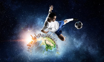 World popular and loved game . Mixed media