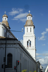 Obraz premium iglesia arquitectura cuenca