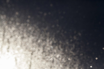 Condensate on the window