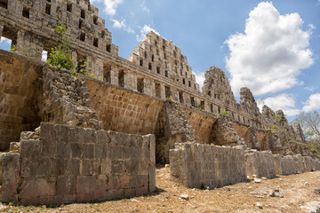 Fototapeta premium prehispanic town of Uxmal is a Unesco World Heritage site