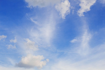 Fototapeta na wymiar Blue sky and clouds.