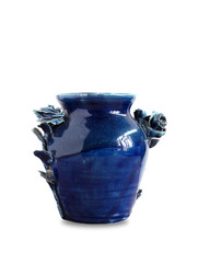 vase on white background.