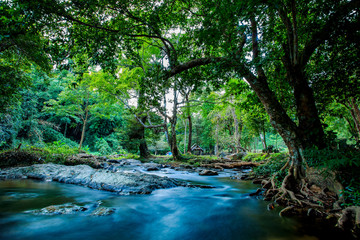 creek of klong lan water fall national park thailand