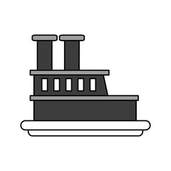 industrial factory icon image vector illustration design