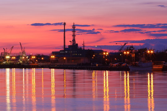 Kushiro Night view