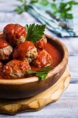 Traditional spicy meatballs