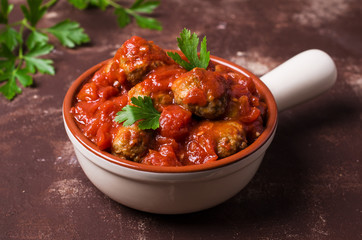 Traditional spicy meatballs