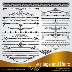 Vector Creative Design Elements, Luxury Vintage Ornaments