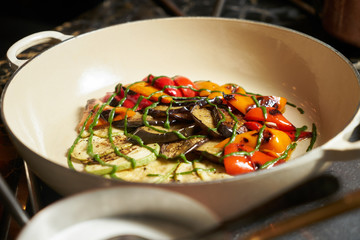 Healthy vegetarian diet food