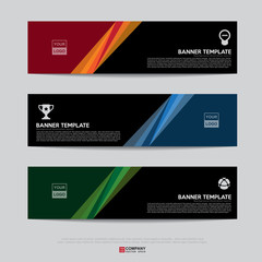Banner design for business presentation