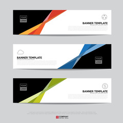 Banner design for business presentation