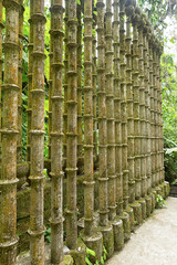 concrete structure in Las Pozas XIlitla Mexico 