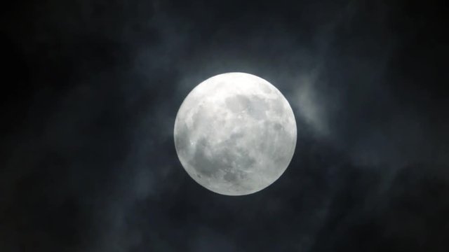 New Moon Night Sky Background