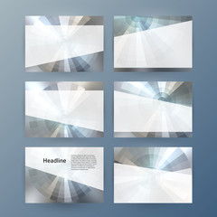 Metalic set presentation background modern blurry design20