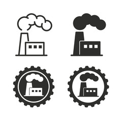 Factory icon set.