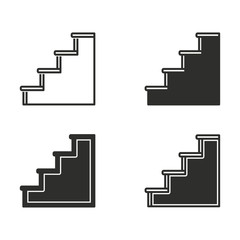 Ladder icon set.