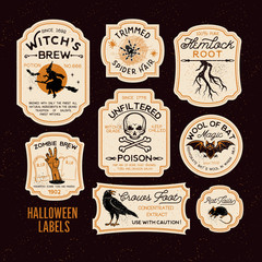 Halloween Bottle Labels - 176051004