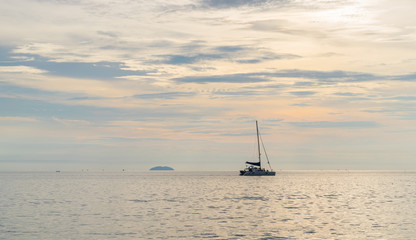 Fototapeta premium seascape at Pattaya Thailand