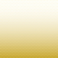 Geometric modern golden pattern. Fine ornament with dotted elements. Geometric abstract pattern