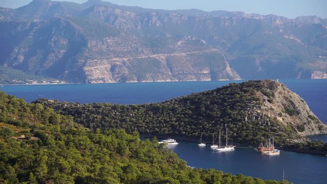 Gemiler Ancient Island Landscape 