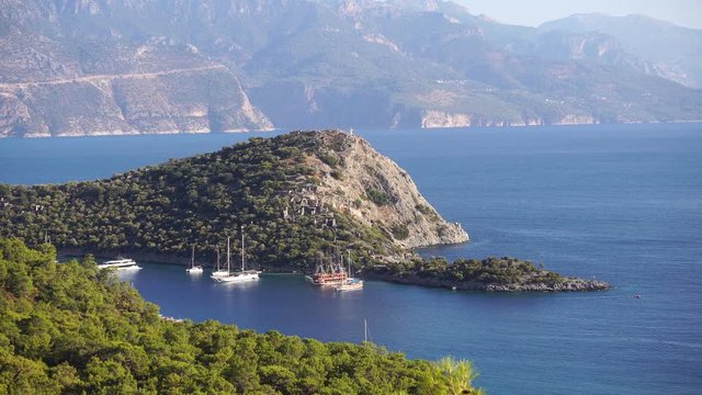 Gemiler Ancient Island Landscape 