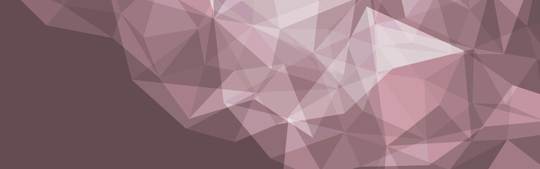 Crystal polygonal structured abstract halftone layout