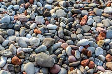 Texture of stones and rock of Montenegro