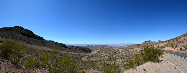 Route 66, Black Mountains, Sitgreaves Pass Oatman