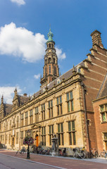 Fototapeta na wymiar Main building of the university of Leiden