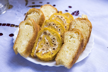 various small homemade cakes