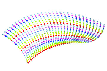 Color Cube Rainbows 