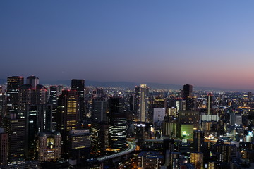 Obraz premium 都市の夜景